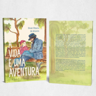 capa do livro a vida é uma aventura